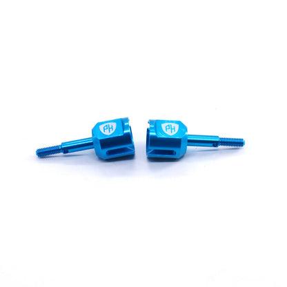 Powerhobby Aluminum Long Drive Shaft Tamiya TT01 / TT02 (2)