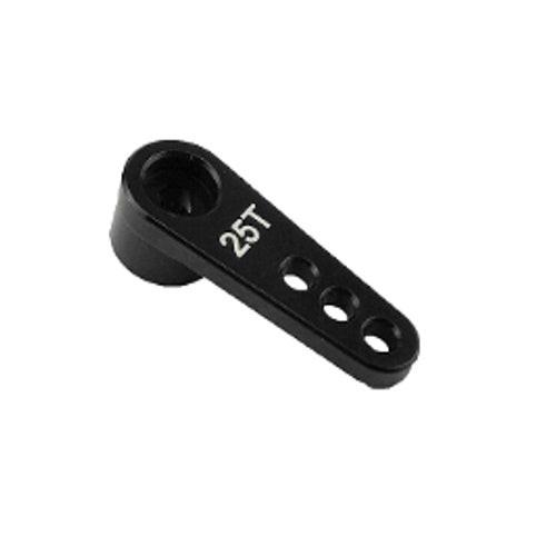 Powerhobby Aluminum Servo 25T Spline 28mm Black