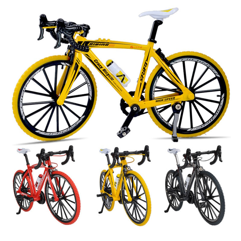 Powerhobby 1:8 Decoration Bike 20x12cm Black Crawler Accessories