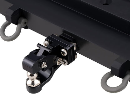 Powerhobby Rescue Tow Trailer Hook Hitch Black 1/10 Crawler