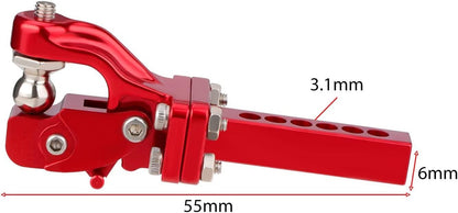 Powerhobby Rescue Tow Trailer Hook Hitch Red 1/10 Crawler