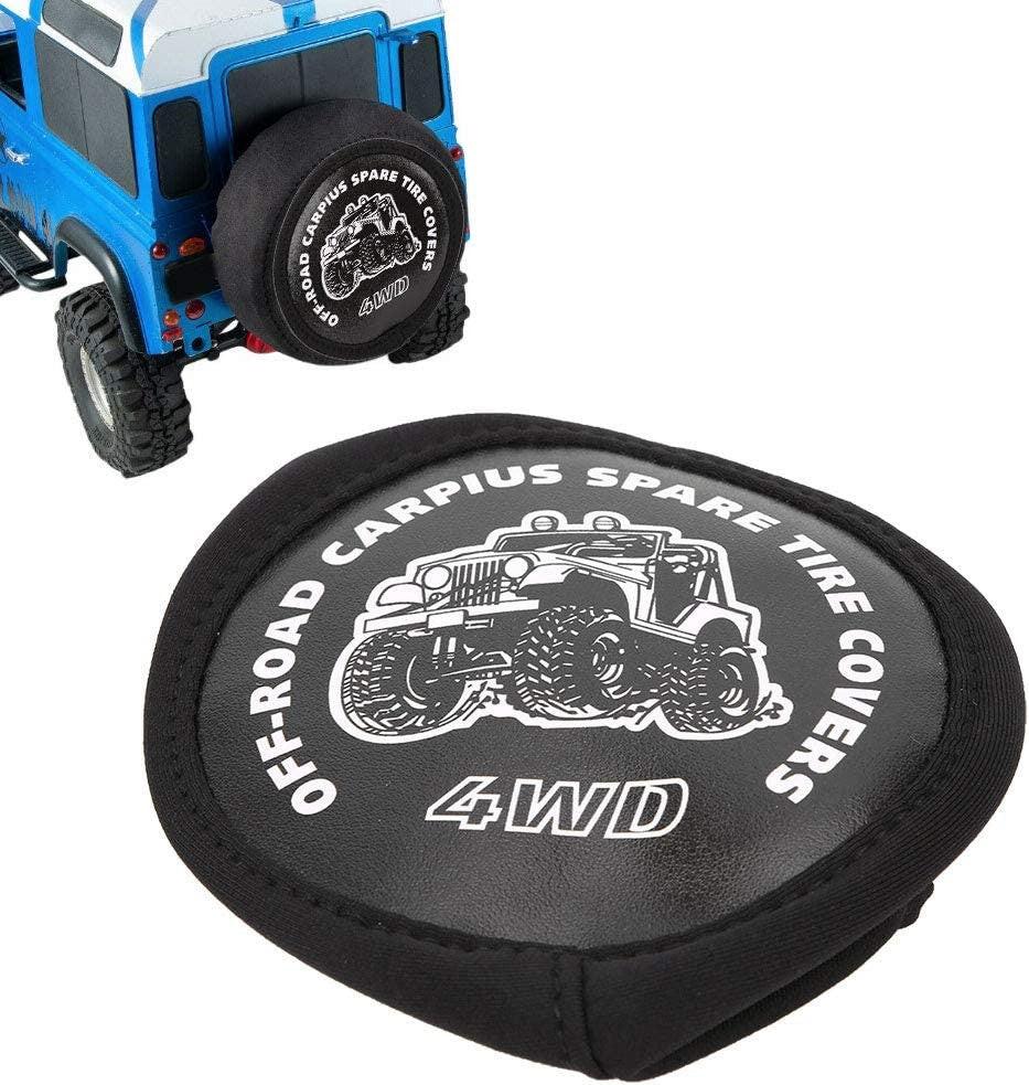 Powerhobby 100-114mm RC Spare Tire Dustproof Leather Cover Crawler 4WD