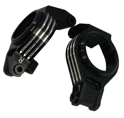 Powerhobby Aluminum Caster Blocks C-Hubs Black FOR Traxxas X-Maxx