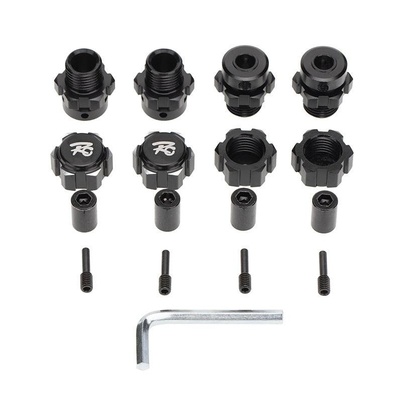 Powerhobby Aluminum 17mm Splined Wheel Hubs FOR Traxxas E-Revo Summit
