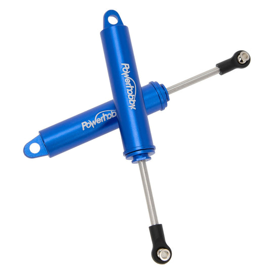 Powerhobby 110mm Promatics Two Stage Internal Spring Shocks (2) Blue