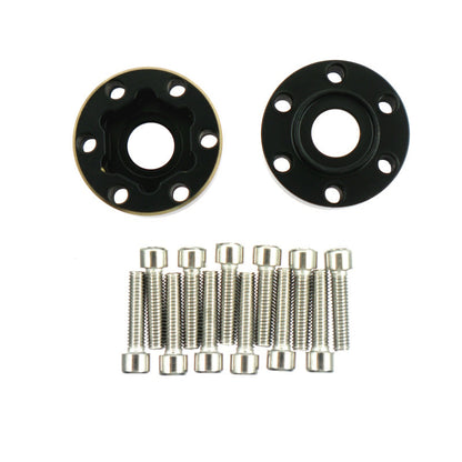 Powerhobby Brass Wheel Hub Hex Adapter Counterweight 6mm FOR SCX10 TRX-4 TRX-6