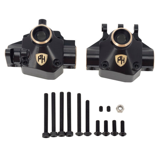 Powerhobby Brass Center 3rd Member Housing Cover Axial SCX10 Pro Axle