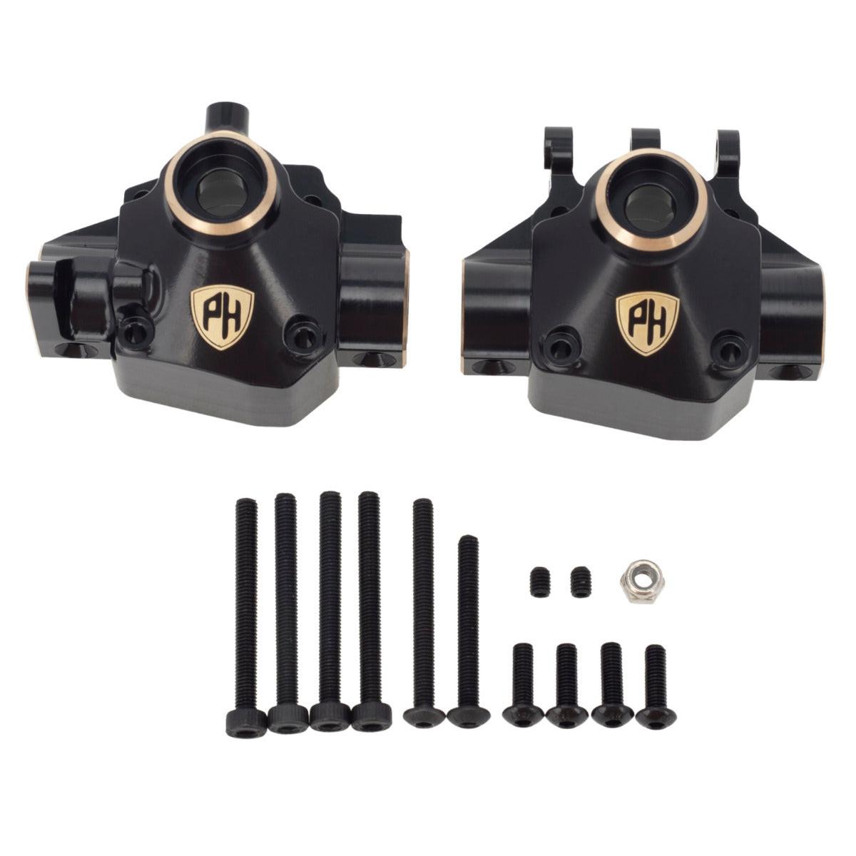 Powerhobby Brass Center 3rd Member Housing Cover Axial SCX10 Pro Axle