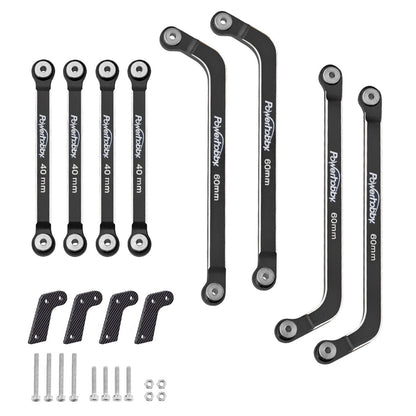 Powerhobby Aluminum High Clearance Links w Shock Mount Axial AX24