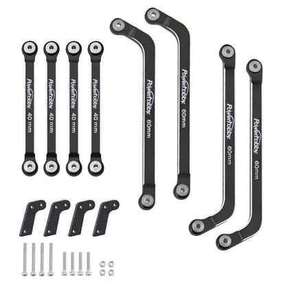 Powerhobby Aluminum High Clearance Links w Shock Mount Axial AX24