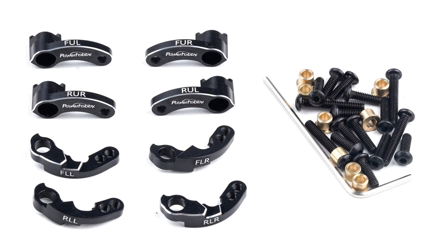 Powerhobby Aluminum RC Shock Flex Blades FOR Traxxas TRX-4M