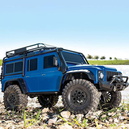 Powerhobby 1.9" Carbon Fiber Lightweight Beadlock Wheels C 1/10 Rock Crawler