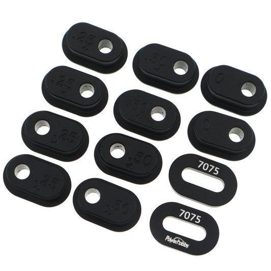 Powerhobby 7075 Aluminum Chain Tension Adjuster Set Black Losi Promoto MX