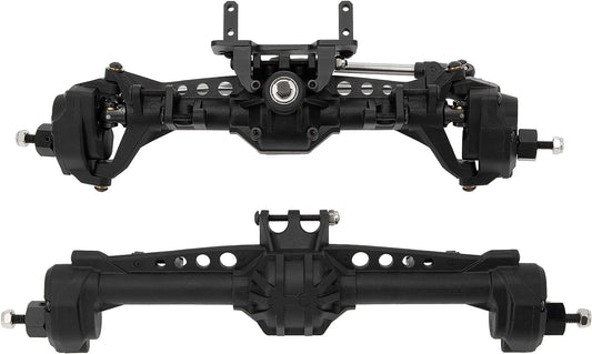 Powerhobby Nylon Portal Axels Front & Rear w Steel Gears Axial SCX10 / LCG