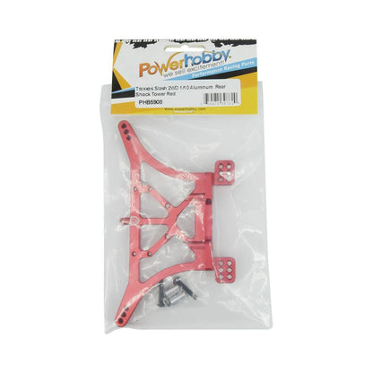 Powerhobby Aluminum Rear Shock Tower RED FOR Traxxas Slash Rustler Stampede 2WD