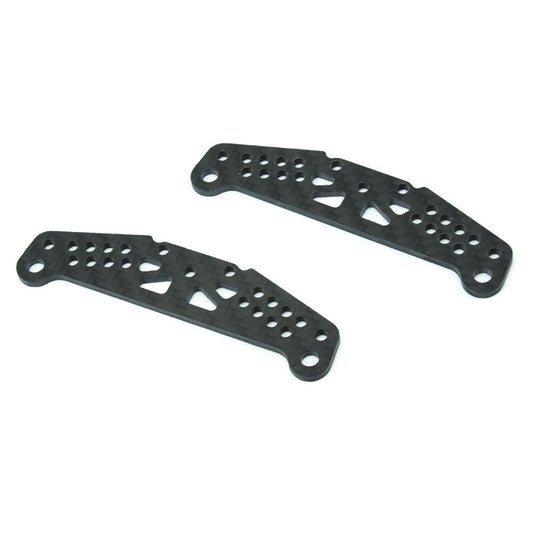 Powerhobby Carbon Fiber Front / Rear Sock Tower Damper Stay Tamiya TT-01