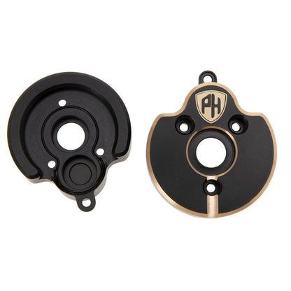 Powerhobby Brass Rear Axle Portal Covers Axial SCX10 II