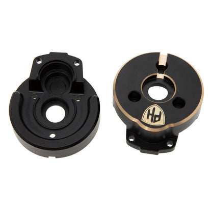 Powerhobby Brass Front Axle Portal Covers Axial SCX10 II