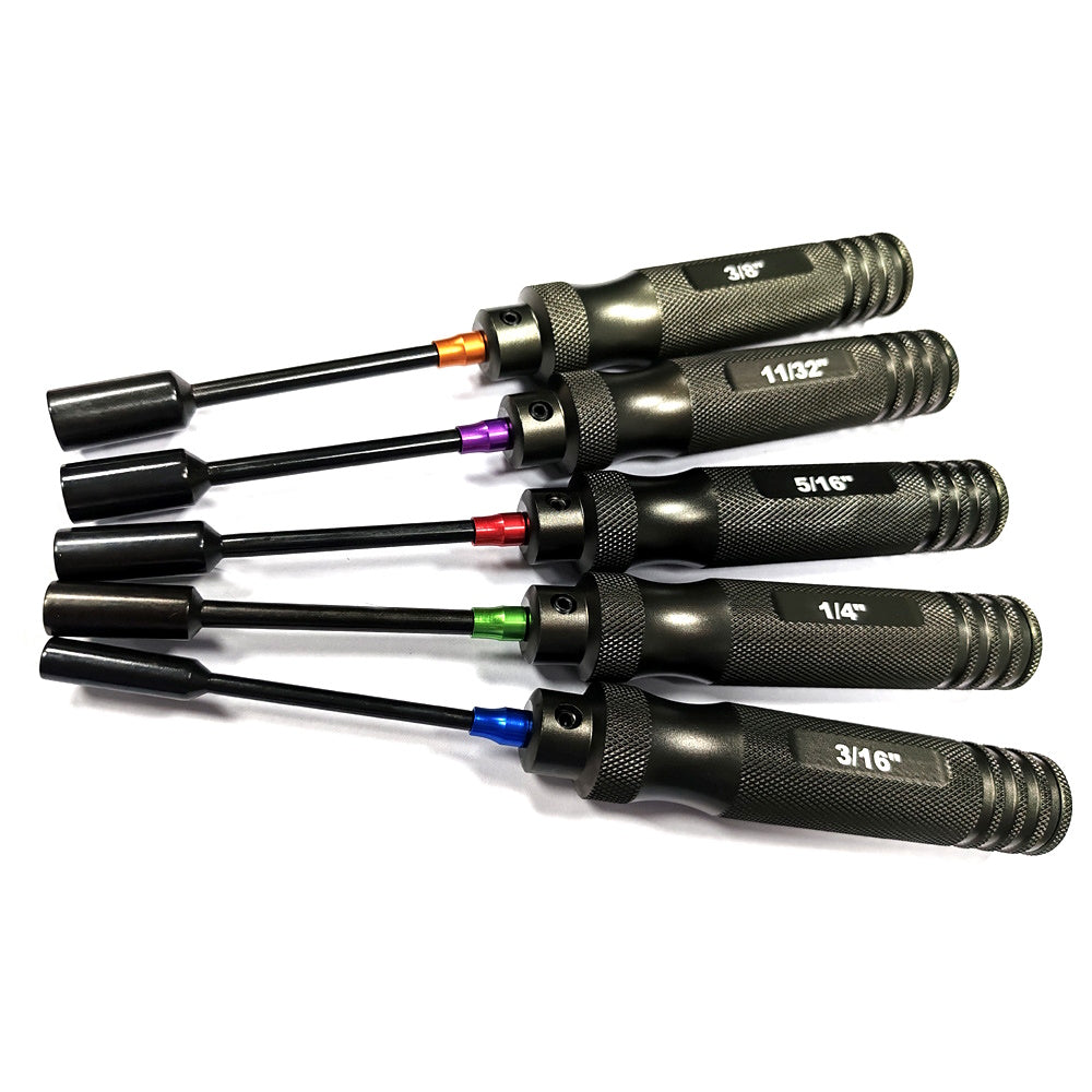 Powerhobby Pro Series STANDARD Nut Driver Tool Set 5PC