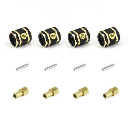 Powerhobby Brass Wheel Hex (4) For Furitek FX118