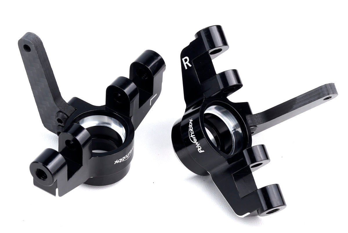 Powerhobby Aluminum Front Steering Blocks Arrma 4S Kraton / Outcast