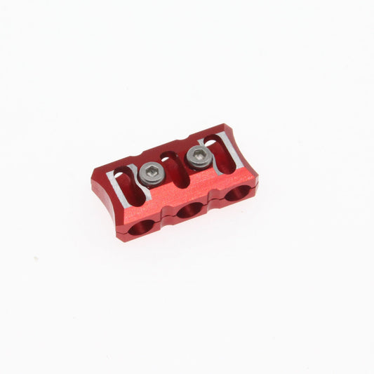 Powerhobby UltraLite 3 Wire Organizer 3 x 4.1mm 10AWG Wire Red