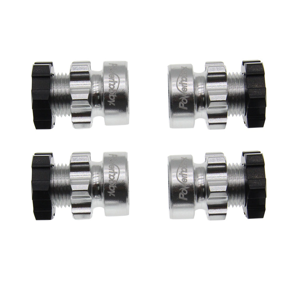Powerhobby 12mm to 17mm W/10mm Offset Hex Hub Black FOR Traxxas Slash Rustler