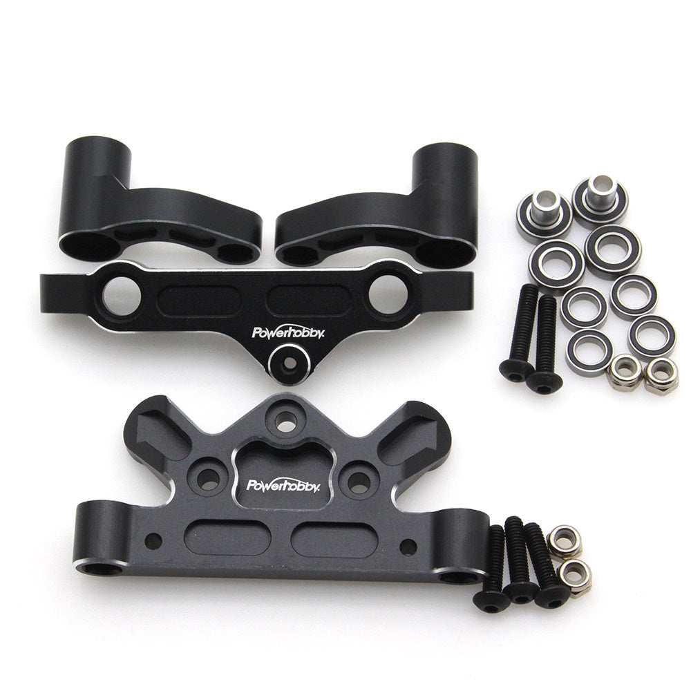 Powerhobby Aluminum Bearing Steering Bellcrank 22pc Arrma Kraton / Outcast 8S