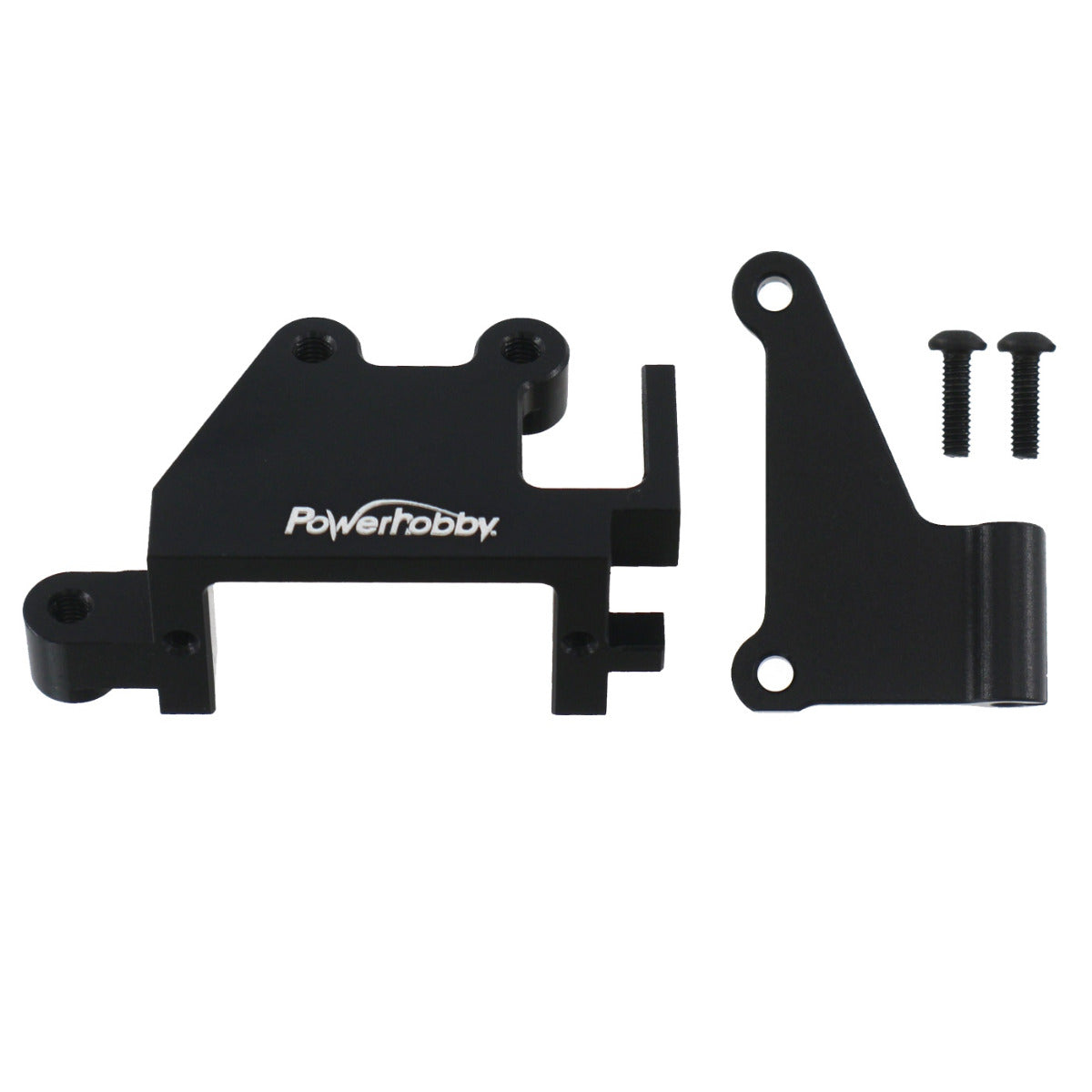 Powerhobby 7075 Aluminum Caliper Electronic Servo Mount Black Losi Promoto MX