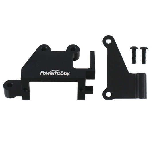 Powerhobby 7075 Aluminum Caliper Electronic Servo Mount Black Losi Promoto MX