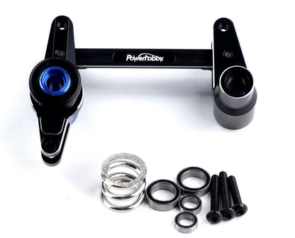 Powerhobby Aluminum Servo Saver Bellcrank Steering FOR Traxxas Rustler Bandit Slash 2WD