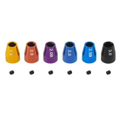 Powerhobby Collar Identification Set Metric Hudy Hex Wrenches