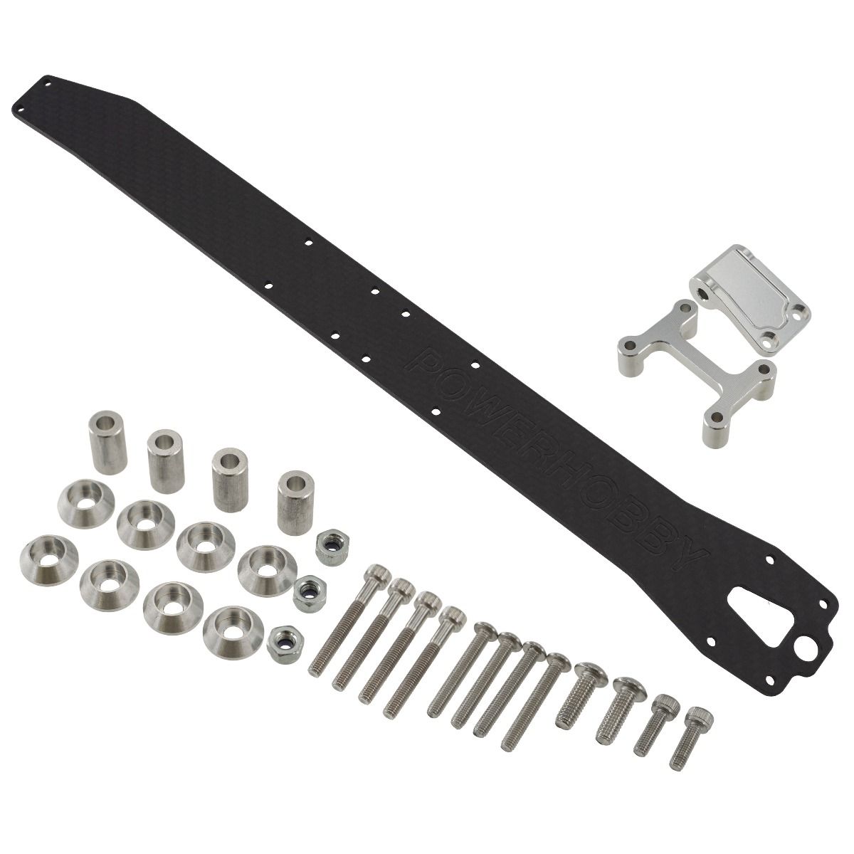 Powerhobby Carbon Fibre  Center Top Deck Brace Arrma 6S Limitless V2