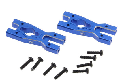 Powerhobby Aluminum Body Mount Cross Bar Blue Losi Mini LMT
