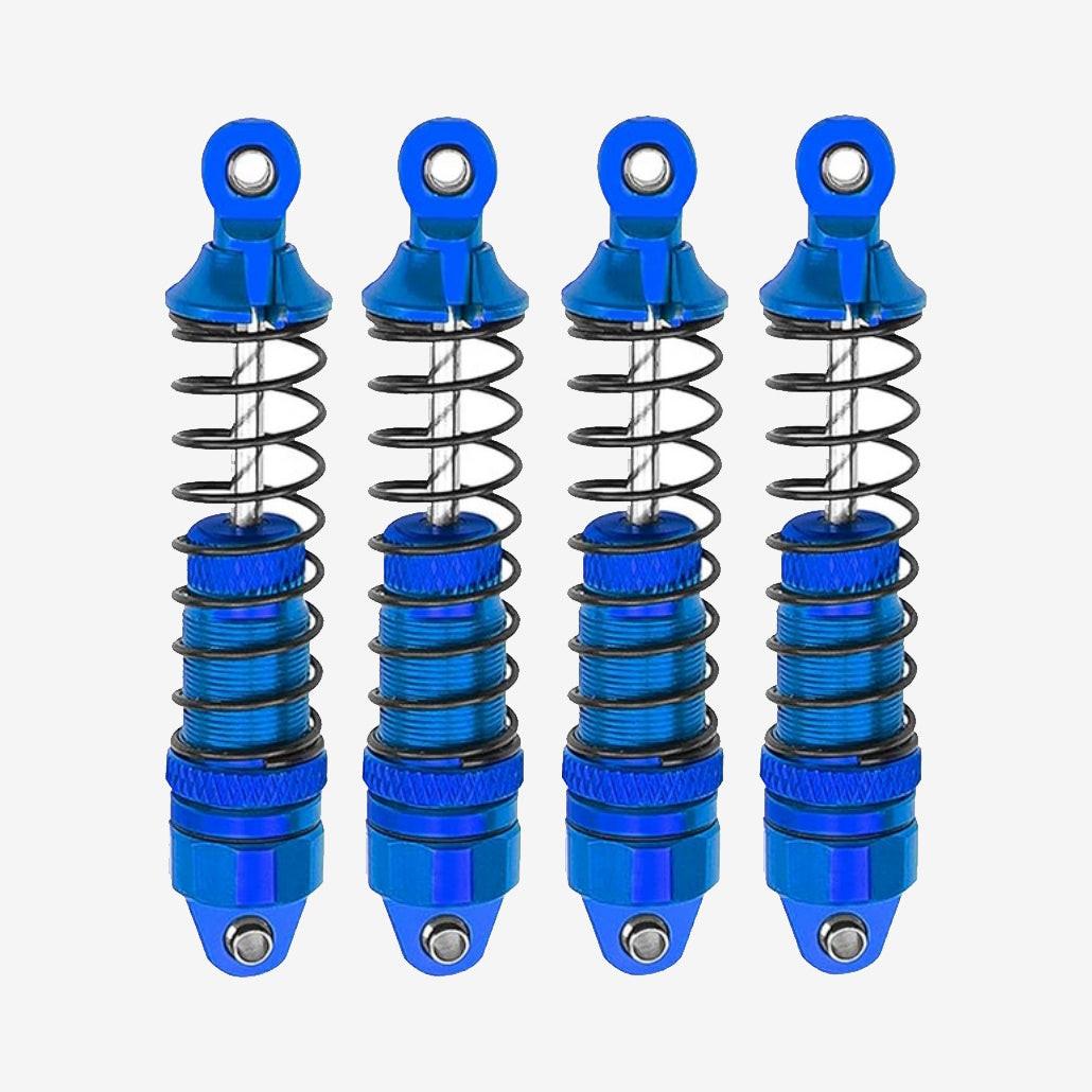 Powerhobby Aluminum Front & Rear Shocks (4) Blue for Arrma Granite / Mojave GROM