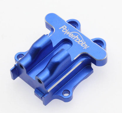 Powerhobby Aluminum Rear Gear Box Blue for Arrma GROM
