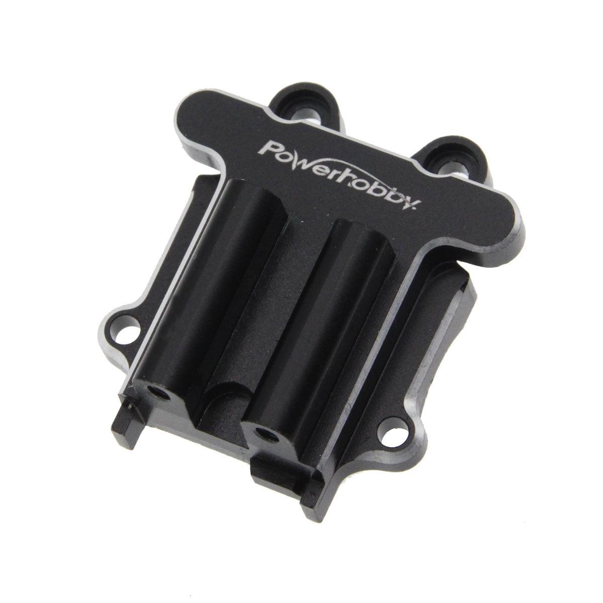 Powerhobby Aluminum Front Gear Box Black for Arrma GROM