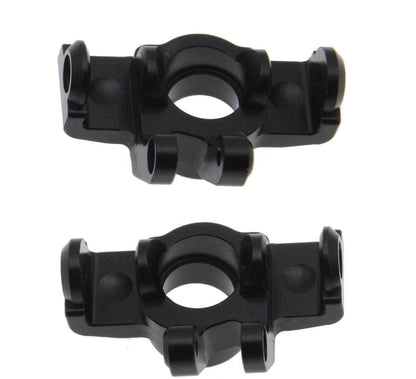 Powerhobby Aluminum Front Steering Knuckles Black Arrma Granite / Typhon GROM