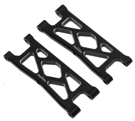 Powerhobby Aluminum Rear Lower Arms Black Arrma Granite / Typhon GROM