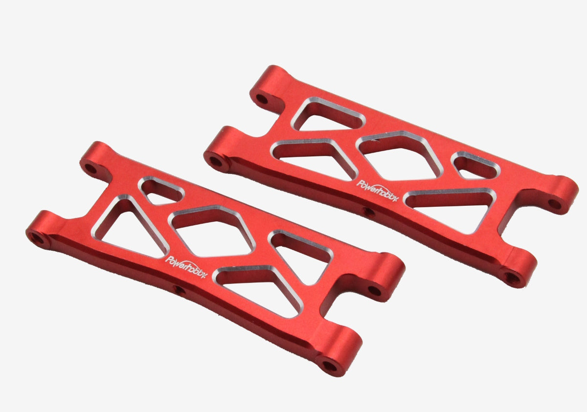 Powerhobby Aluminum Rear Lower Arms Red Arrma Granite / Typhon GROM