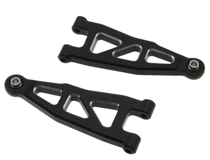 Powerhobby Aluminum Front Lower Arms Black Arrma Granite / Typhon GROM