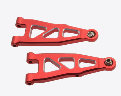 Powerhobby Aluminum Front Lower Arms Red Arrma Granite / Typhon GROM