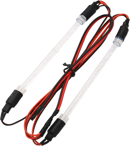 Powerhobby Chassis Body LED Light Tube Strip Light Bar Red 1/10 Rock Crawler