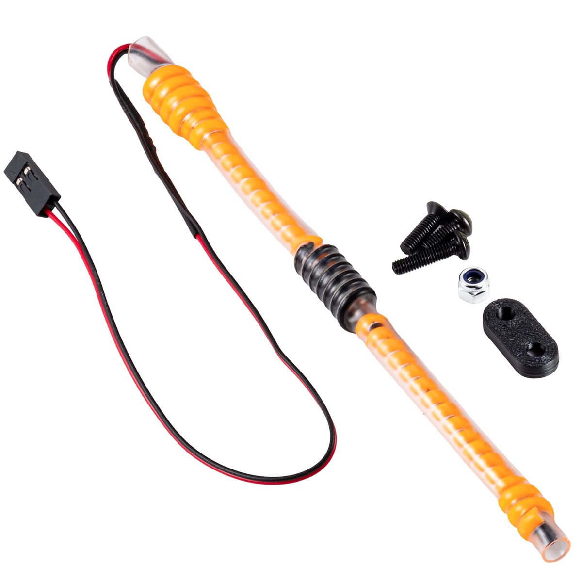 Powerhobby 8" Orange LED Flexible Light Whip