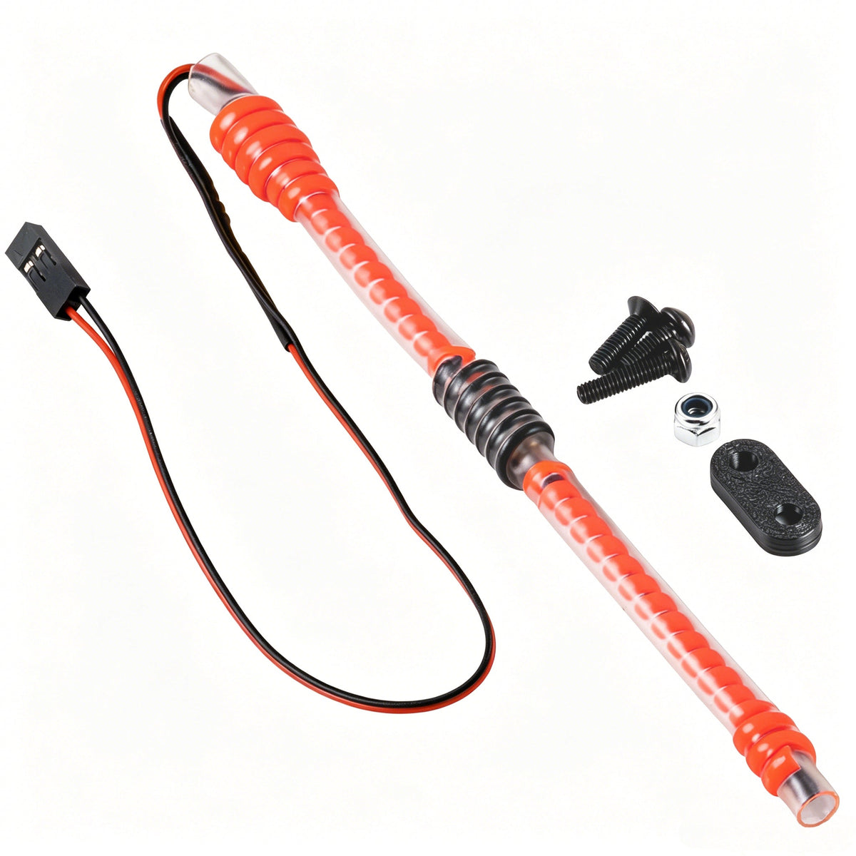 Powerhobby 8" Red LED Flexible Light Whip