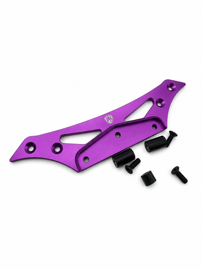 Powerhobby Yokomo RD2.0 Aluminum Upper Front Bumper Purple