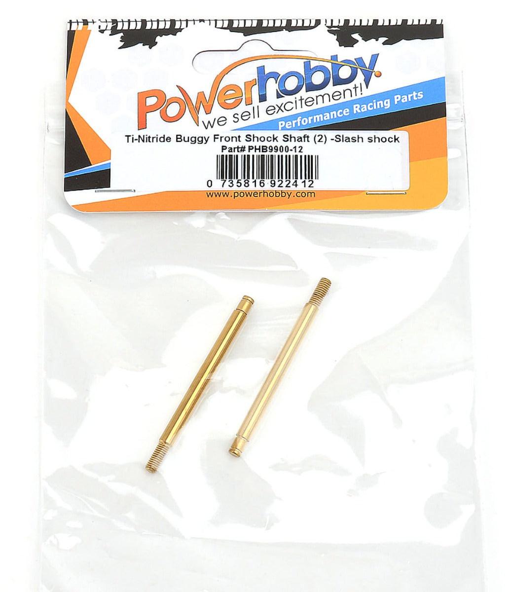 Powerhobby Ti-Nitride Front Shock Shaft XTREME Slash Shocks 9900-00