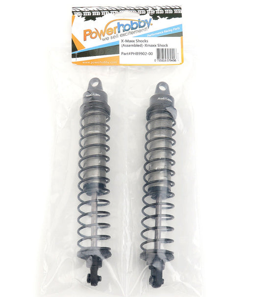 Powerhobby Assembled Front Rear Shocks w 6.5mm Titanium Shaft (2) FOR Traxxas X-Maxx