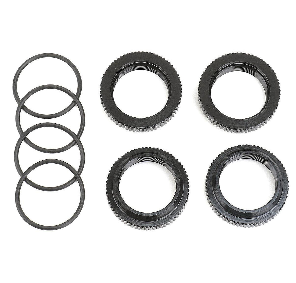 Powerhobby Aluminum Shock Collar (4) XTREME X-Maxx Shocks