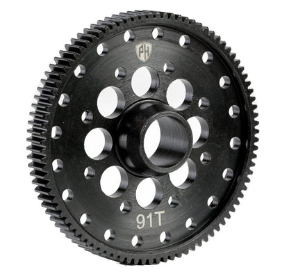 Powerhobby Hardened Steel 48P 91T Spur Gear Arrma 4x4 Granite senton Typhon